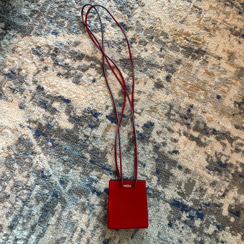 NWOT Mini Medea Longstrap in Red
